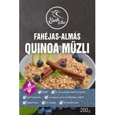 SZAFI FREE ŠKORICOVO-JABLKOVÁ QUINOA MÜSLI 200g